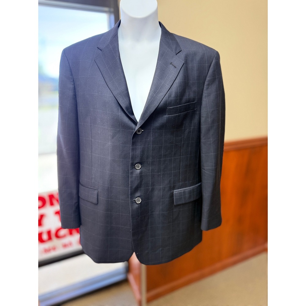 Tommy Hilfiger Mens 44R Wool Classic American Tailored Clothing Blazer Dillard's